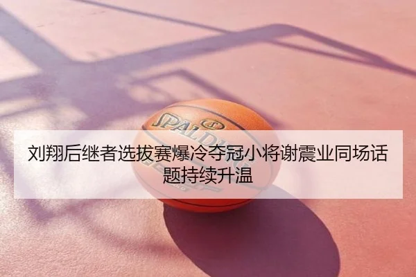 刘翔后继者选拔赛爆冷夺冠小将谢震业同场话题持续升温